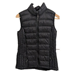 32 Degrees Heat Vest Womens Black XS Athletic Fit Lightweight Warmth Packable